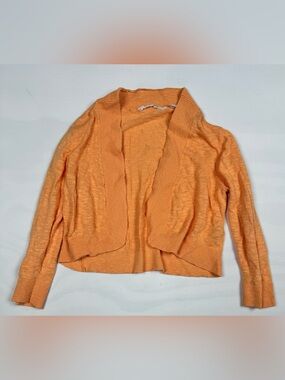 Soft Surroundings Playa Bonita Cardigan Orange Women’s PXS *see photos*